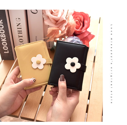 Monedero Floral Compacto - Billetera Pequeña con Diseño Flores - Image 16