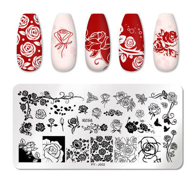 Plantilla de Estampado para Manicura - Image 2