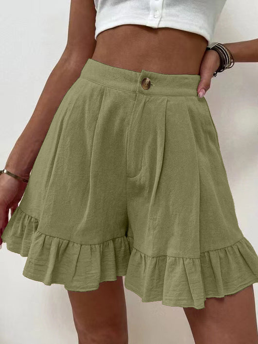 Shorts Talle Alto para Mujer Estilo Europeo y Americano - Image 4
