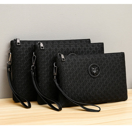 Clutch Personalizado de Textura Tejida con Diseño Minimalista y Gran Capacidad - Image 12