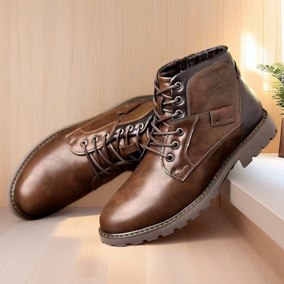 Botas Martin Casual de Hombre Talla Grande con Cierre - Image 9