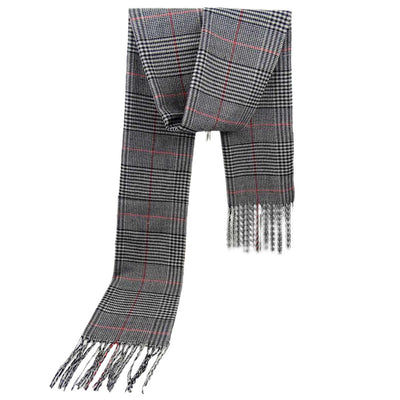 Bufanda Reversible a Cuadros para Hombre - Estilo Versátil - Image 23