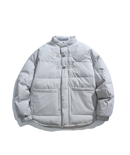 Abrigo de Algodón Cálido Holgado para Hombre y Mujer - Image 25