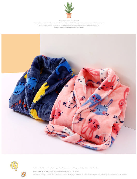 Pijamas de Franela para Niños y Niñas - Ropa Cómoda Otoño e Invierno - Image 16