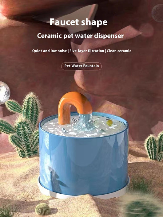 Fuente de Agua Automática para Gatos con Cerámica Impermeable - Image 6