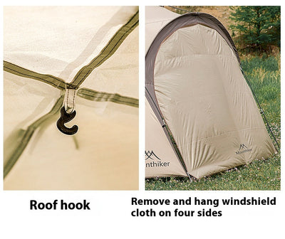 Toldo Tipo Domo para Campamento con Ventilación Superior - Image 10