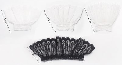 Suéter Blanco con Mangas de Encaje Falso - Algodón Premium para Mujer - Image 16