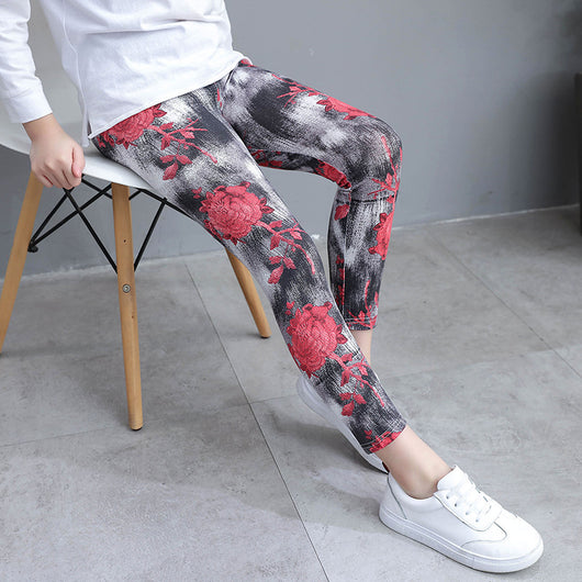 Leggings Capri Modal Elásticos para Niña - Uso Diario y Deportivo - Image 10