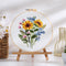 Kit de Bordado DIY Ramo de Flores Coloridas para Cuadro Colgante