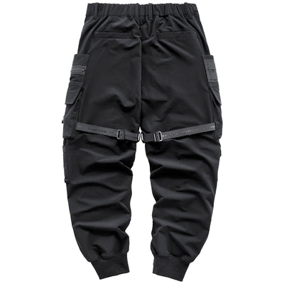 Pantalones Deportivos Holgados con Cordón para Hombre - Image 11