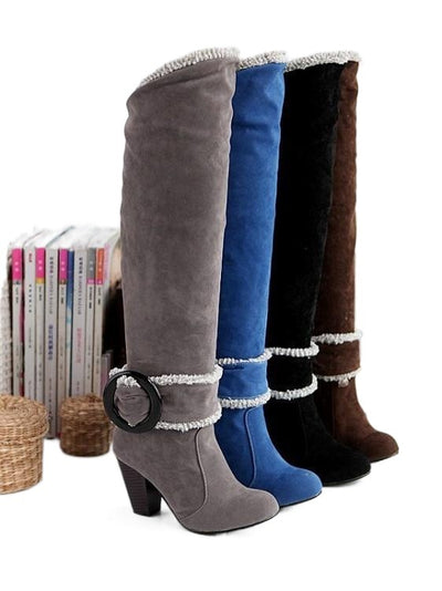 Botas Altas para Mujer con Tacón Alto