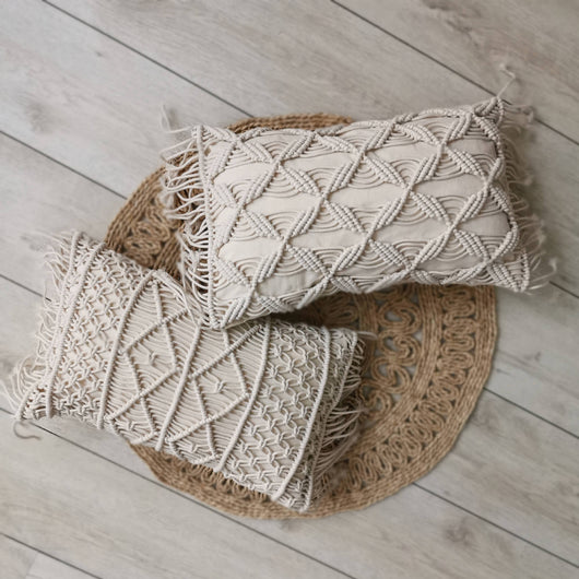 Almohada Lumbar Nórdica Tejida para Oficina y Hogar - Image 10