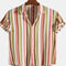 Camisa Manga Corta con Estampado Digital para Hombre
