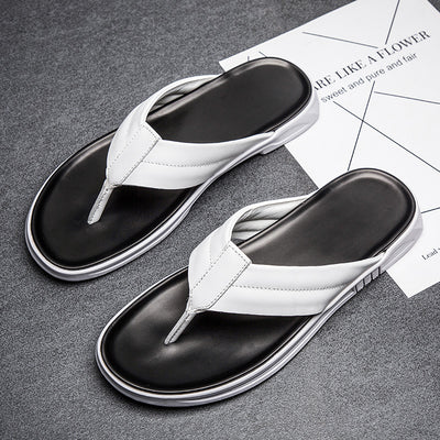 Sandalias de Cuero para Hombre - Chanclas de Playa Cómodas y Elegantes - Image 7