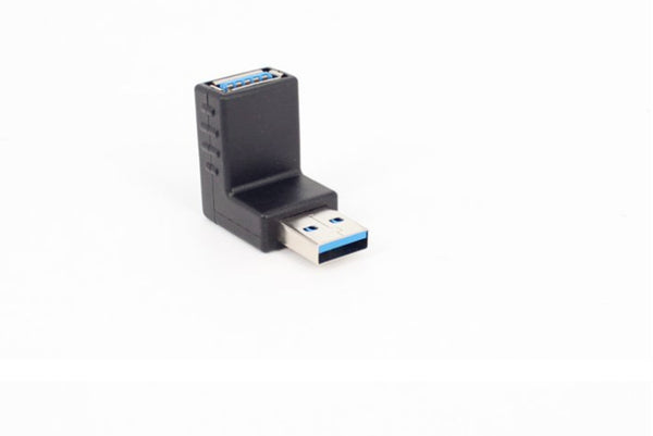 Adaptador USB 3.0 Macho a Hembra en Ángulo de 90° (Izquierda y Derecha) - Image 6
