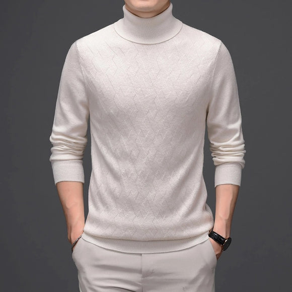 Suéter de Lana Gruesa para Hombre - Abrigo Perfecto para Otoño e Invierno
