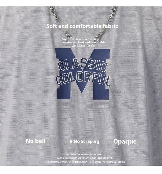 Camiseta Sin Mangas Hombre Estampado Letras - Colección Verano - Image 12