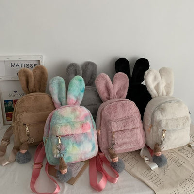 Mochila Infantil con Orejas de Conejo - Diseño Adorable y Funcional
