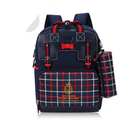 Mochila Escolar Coreana Estilo Cute para Niñas - Diseño Hombros Aligerados - Image 3