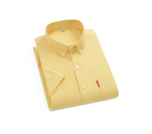 Camisa Oxford Casual de Manga Larga para Hombre - Image 6