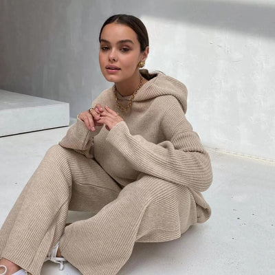 Conjunto Deportivo Mujer Otoño con Capucha - Estilo Casual Cómodo - Image 8