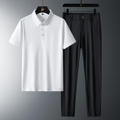 Traje Business Casual para Hombre en Tela Ice-Silk - Image 6