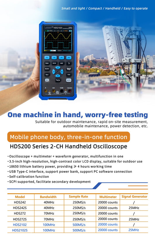 Osciloscopio Automotriz Portátil de Diagnóstico Rápido - Image 9
