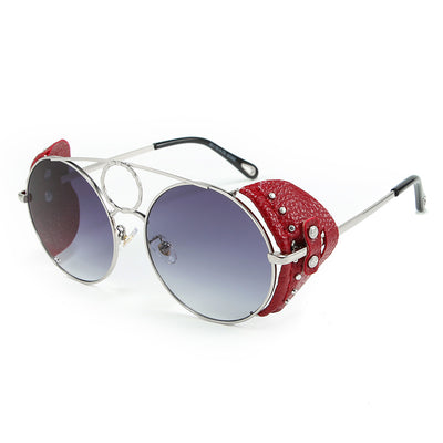 Gafas de Sol Redondas con Remaches Metálicos - Image 7