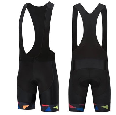 Shorts Ciclismo Triángulos - Comodidad y Rendimiento