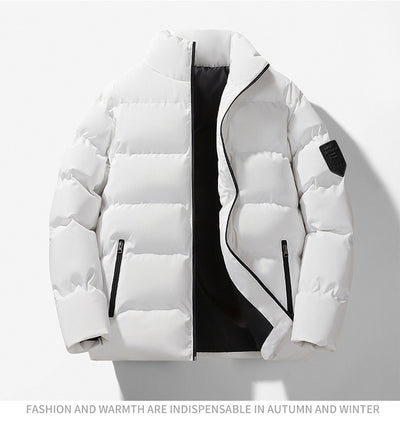 Chaqueta Acolchada de Algodón para Hombre - Abrigo Térmico Extra Grueso - Image 14