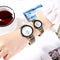 Reloj Casual para Mujer con Cristales y Pulsera de Acero