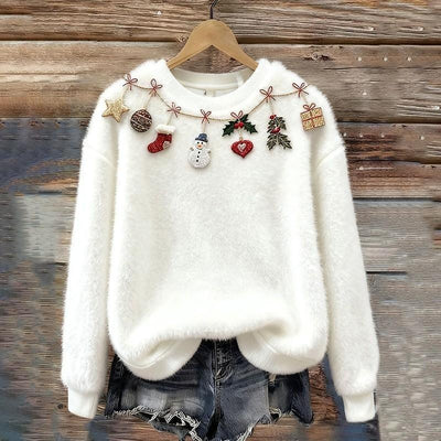 Sudadera Cuello Redondo con Pelaje Sintético para Otoño e Invierno - Image 21