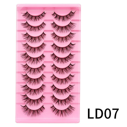 10 Pares de Pestañas Postizas Voluminosas con Rizo Natural - Image 31