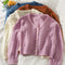 Cardigan Abierto con Espacios y Mangas Largas