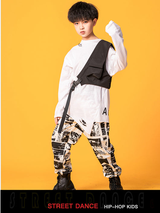 Traje Hip-Hop Infantil: Estilo Urbano y Personalidad - Image 6