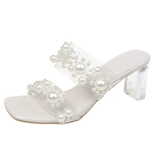 Sandalias de Tacón Cristal Estilo Coreano con Detalles Brillantes - Image 11
