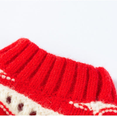 Suéter Tejido para Perros y Gatos - Abrigo Cálido de Invierno con Diseño Calado - Image 3