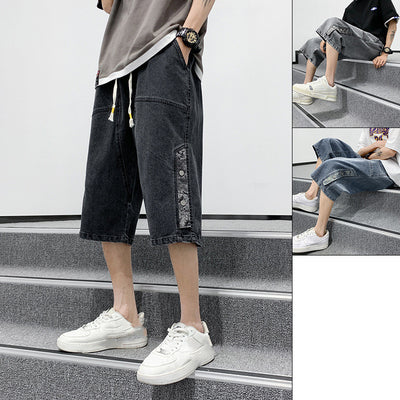 Pantalones Cortos de Trabajo Talla Grande Holgados con Cinco Bolsillos - Image 5