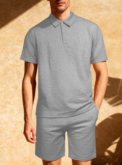 Conjunto Deportivo Hombre Jacquard Suelta Comodidad Total - Image 39