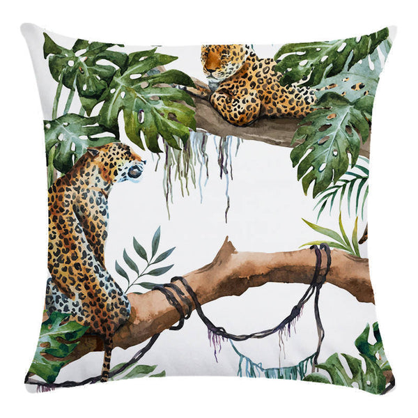 Funda de Almohada Suave Flor de Guayaba Tropical