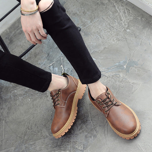 Botas Casuales Bajas de Trabajo - Zapatos Trendy Versátiles para Hombre - Image 2