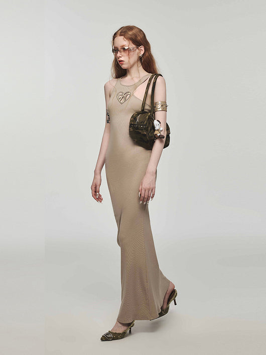 Conjunto Dos Piezas Vestido Largo con Ajuste de Cadera - Image 7