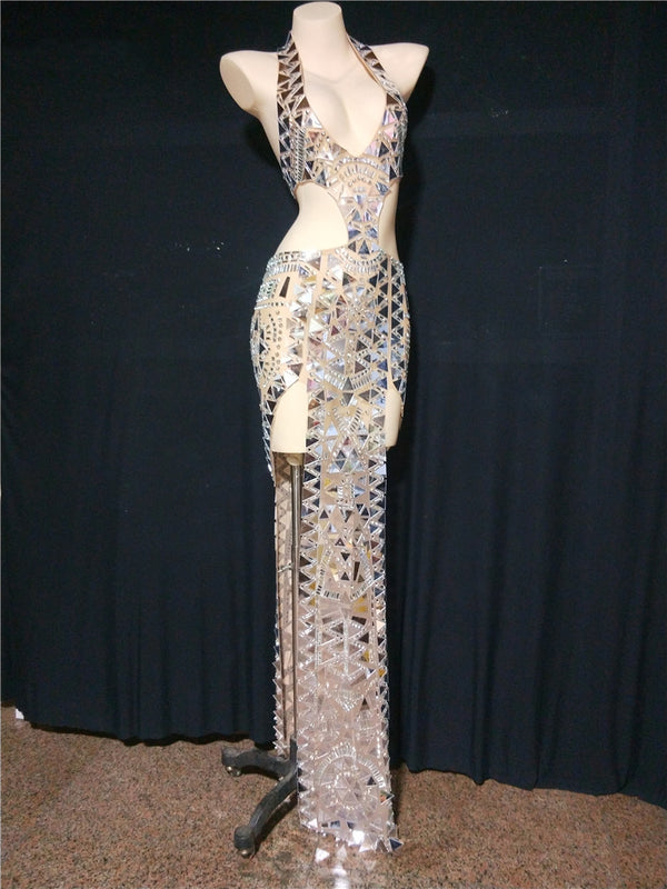 Vestido de Presentación con Cristales para Dama - Image 3