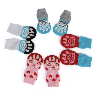 Calcetines Cálidos de Algodón para Mascotas - Comodidad y Amor - Image 21