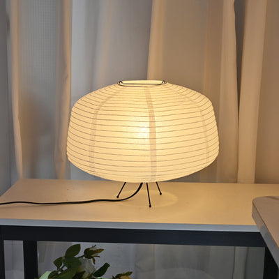 Lámpara de Papel Xuan Estilo Japonés para Dormitorio Minimalista - Image 3