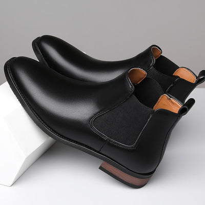 Botas Chelsea de Cuero para Hombre - Estilo Ejecutivo Puntiagudo - Image 31
