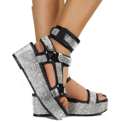 Sandalias Plataforma Pez Mujer - Zapatos Casuales Cómodos - Image 12