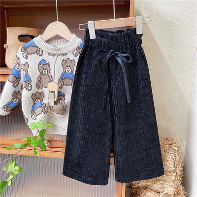 Chaqueta de Terciopelo Suave para Niña - Estilo Versátil y Abrigo Grueso - Image 9