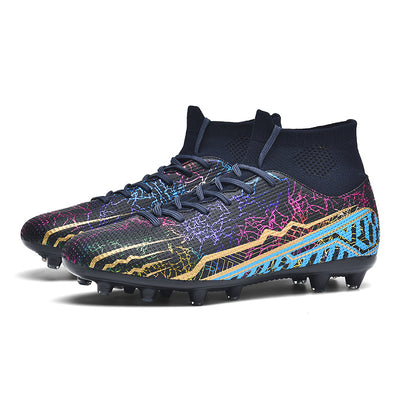 Botines de Fútbol Sala Alto Rendimiento con Tacos para Jóvenes - Image 3