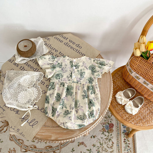 Mono Estampado con Lazo para Bebé Niña - Diseño Triangular - Image 16